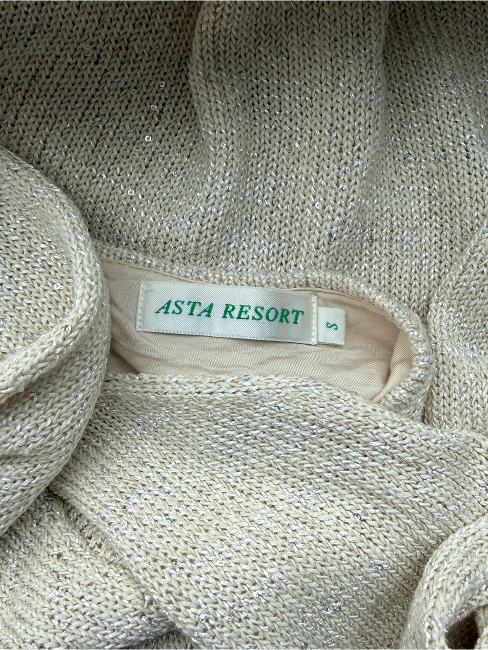 Asta Resort - Size S -
Audette Mini Dress - Ivory Sequin - Picture 7 of 10